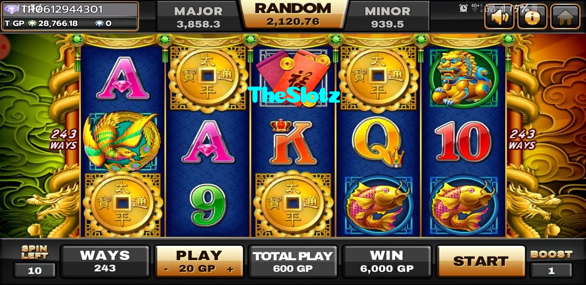 TheSlotz casino presented on mobile device in Pakistan with slots and live games